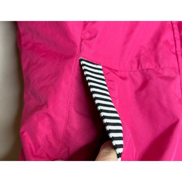Weatherproof 3 In 1 Jacket Girls L (10-12) Pink Lined Pockets Hooded Full Zip - Picture 11 of 14